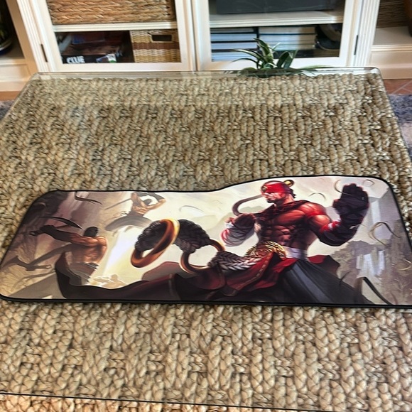 New Large League of Legends Lee Sin Gaming Mouse Pad - Picture 2 of 6
